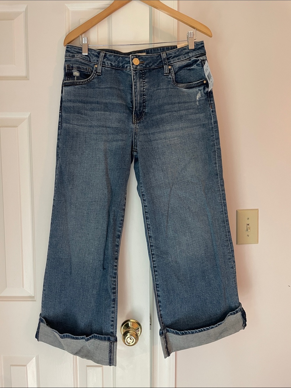 High Rise Meg Ab Fab Wide Leg 8P